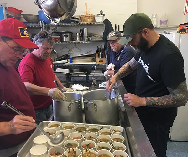 American Legion Food Prep