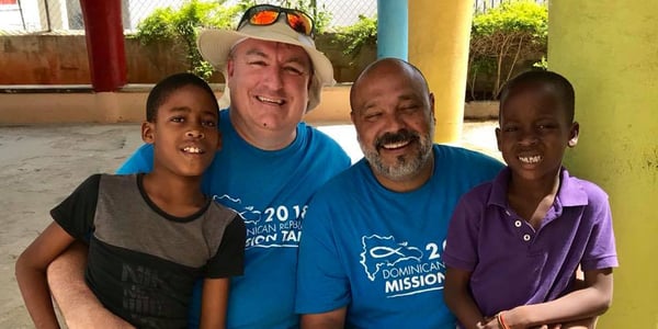 MSCU EVP, Hank, on missions trip in the Dominican Republic