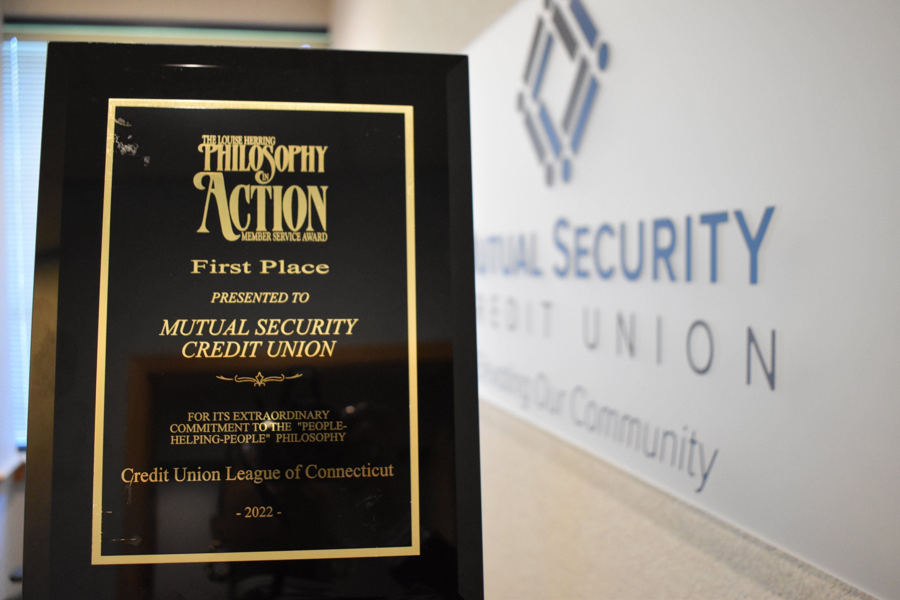 National First Place Louise Herring Philosophy in Action Award