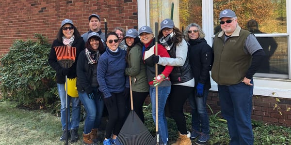 MSCU staff volunteers at Oakville VFW